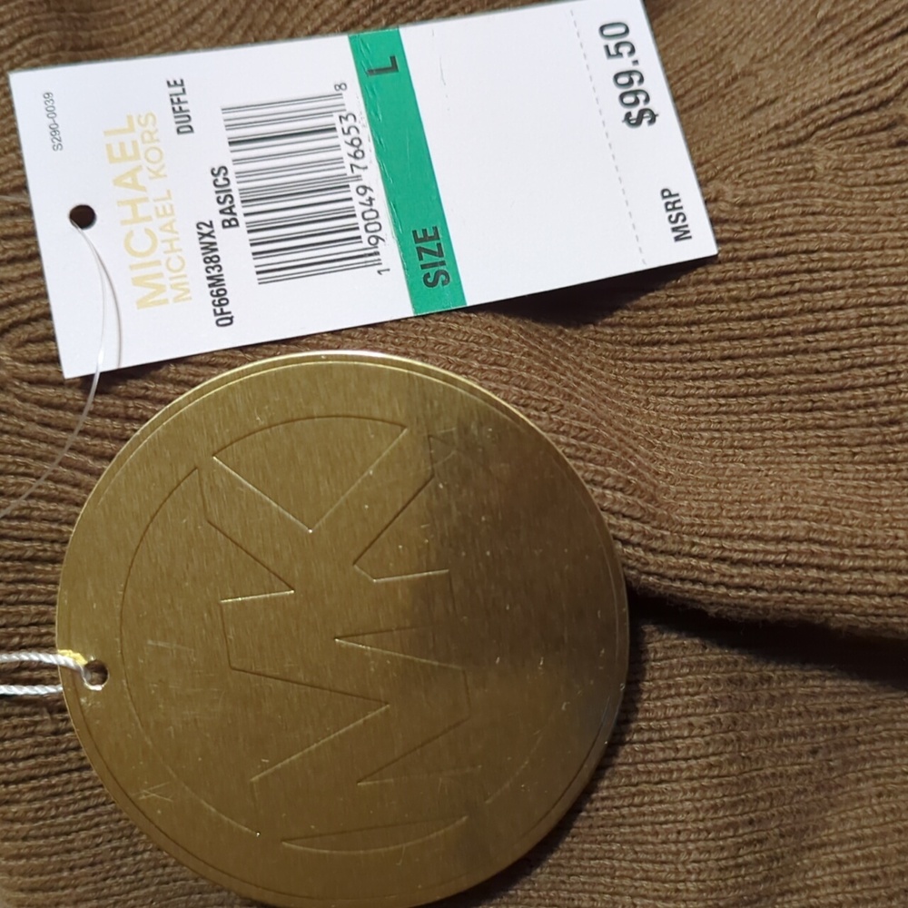 Michael Kors Ladies Olive Green Cowl-Neck Sweater Size L NWT MSRP $99.50 - Picture 6 of 6
